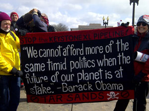 ‘Forward on Climate’ Rally Sends a Message to Obama: No Keystone