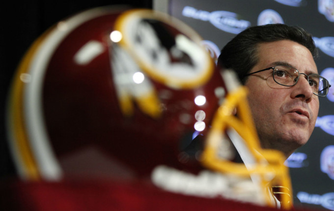 On Seeing Dan Snyder at an Event to Promote Racial Justice The