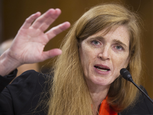 Samantha Power Sells Action in Syria to the Left