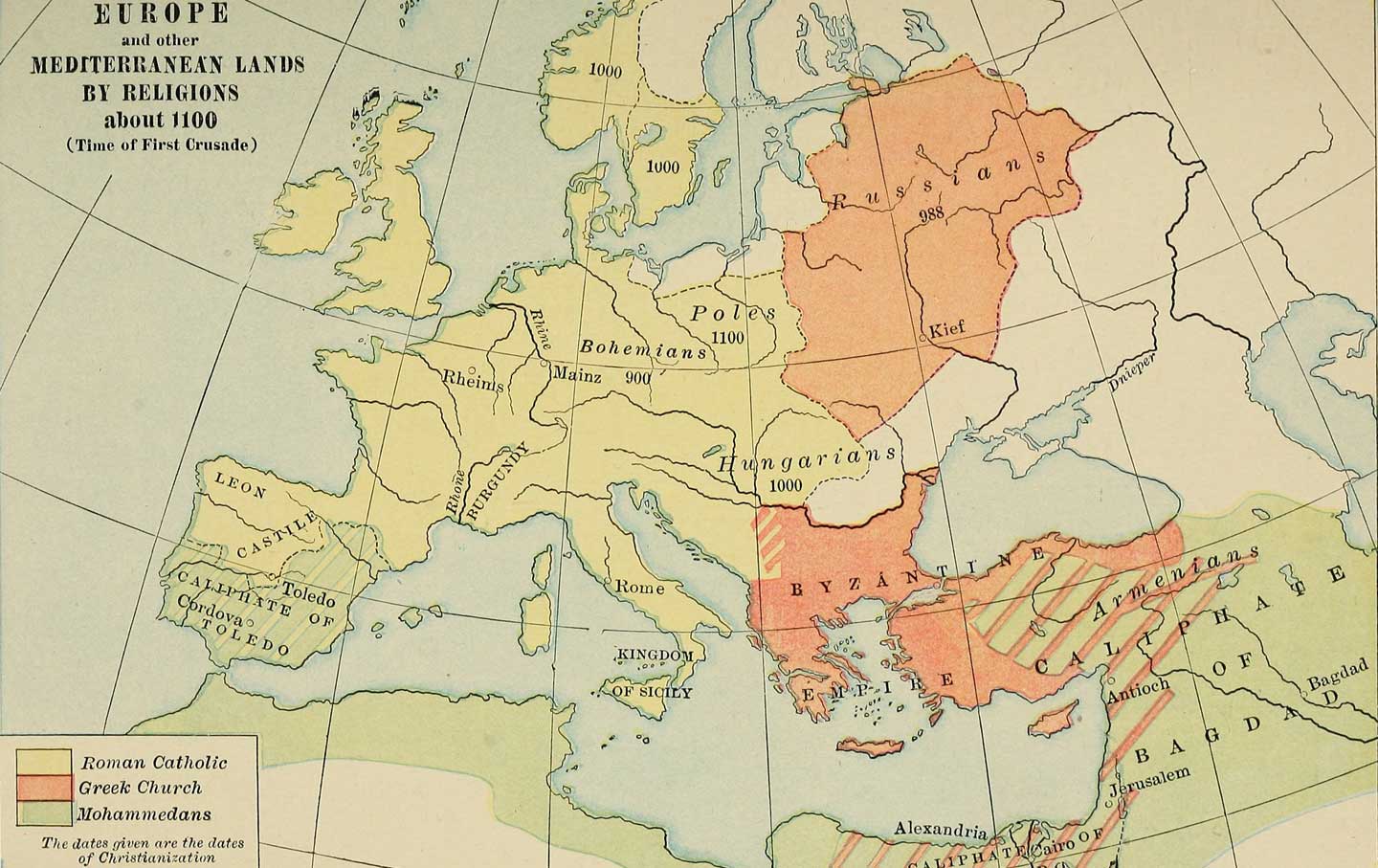 Shifting Borders: Where Does Europe End?  The Nation