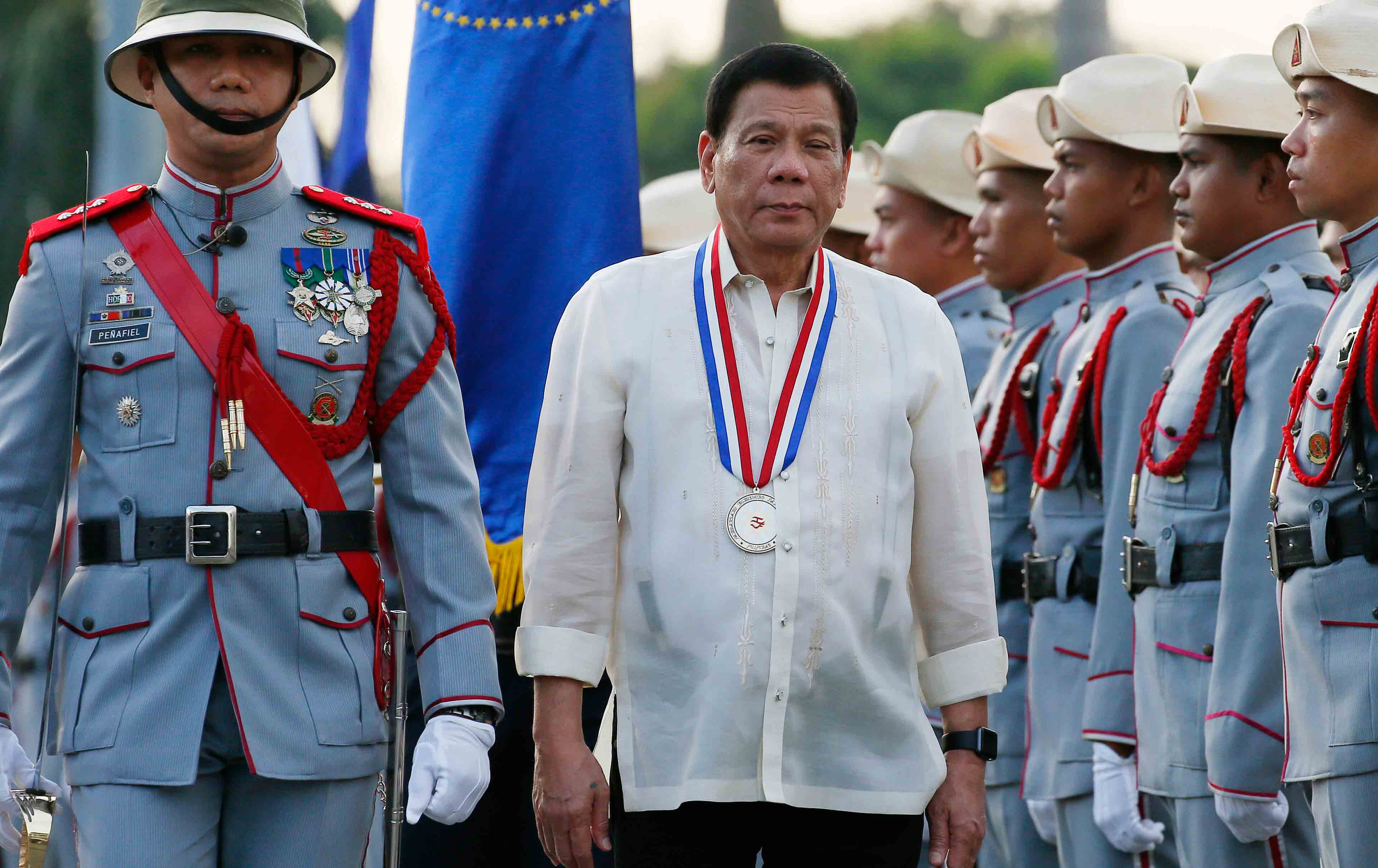 Phillippine President Rodrigo Duterte