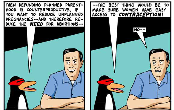 Tom Tomorrow cartoon