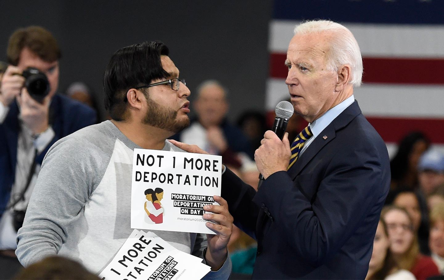 I Asked Biden About Obama-Era Deportations. He Told Me to Vote for Trump.