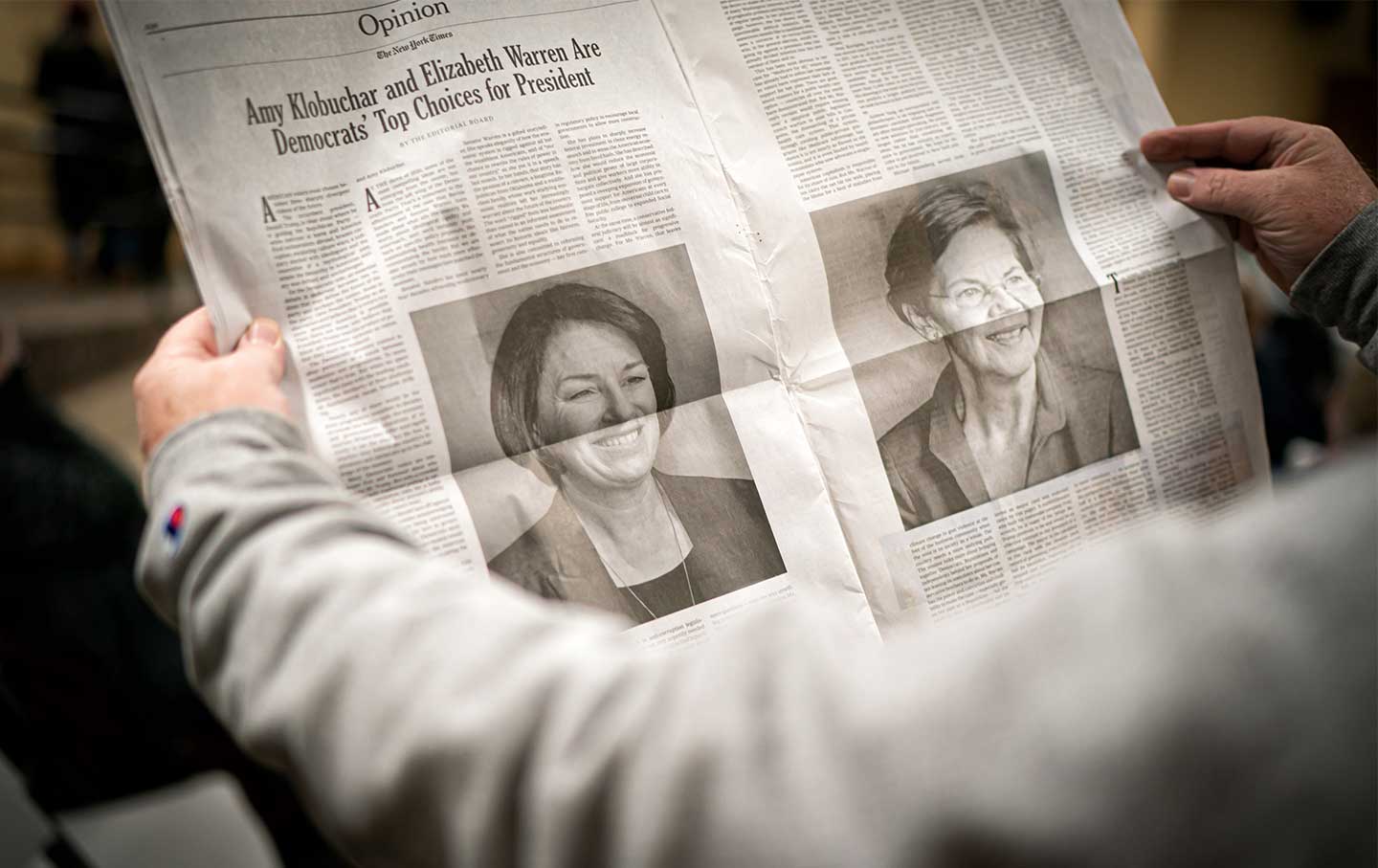 Amy Klobuchar Still Takes Newspapers Seriously