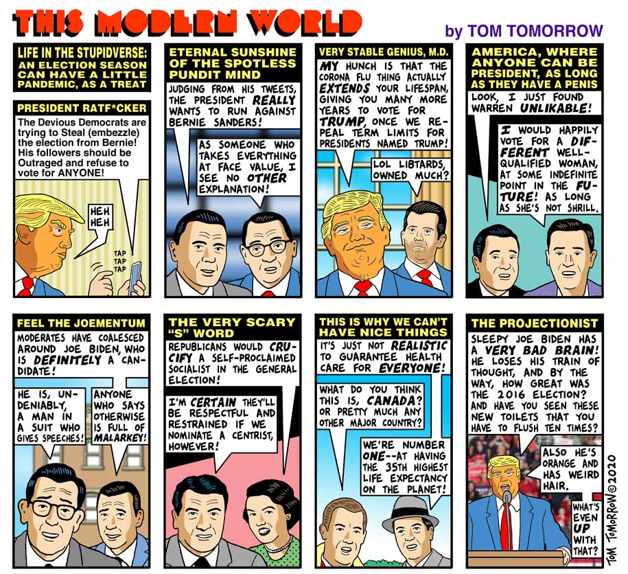 Tom Tomorrow cartoon