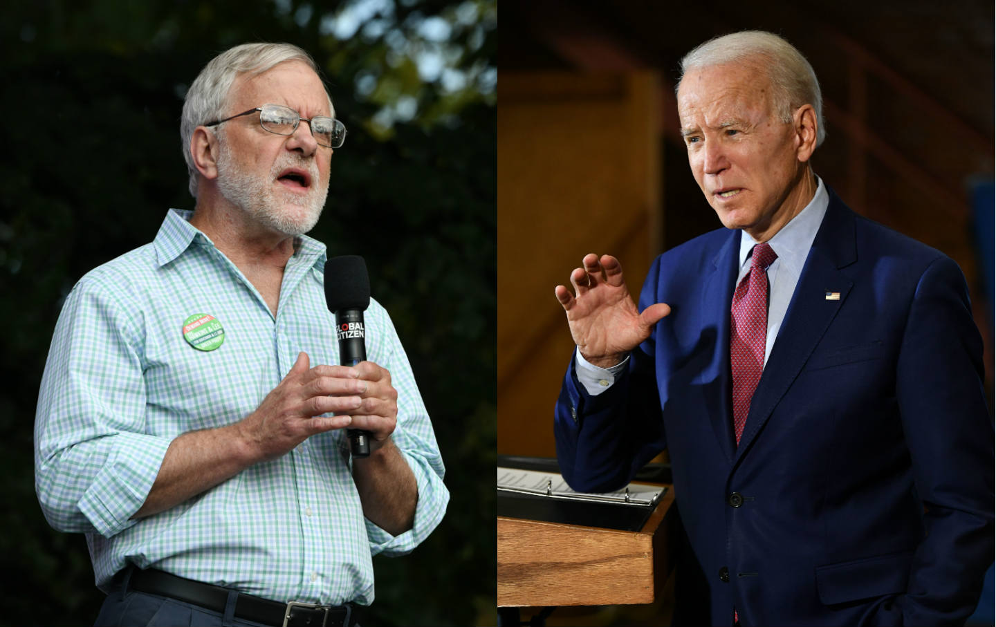 Howie Hawkins and Joe Biden