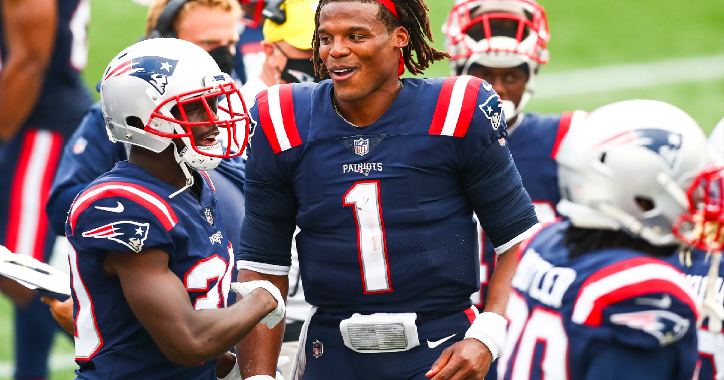 Cam Newton will wear jersey No. 1 for New England Patriots 