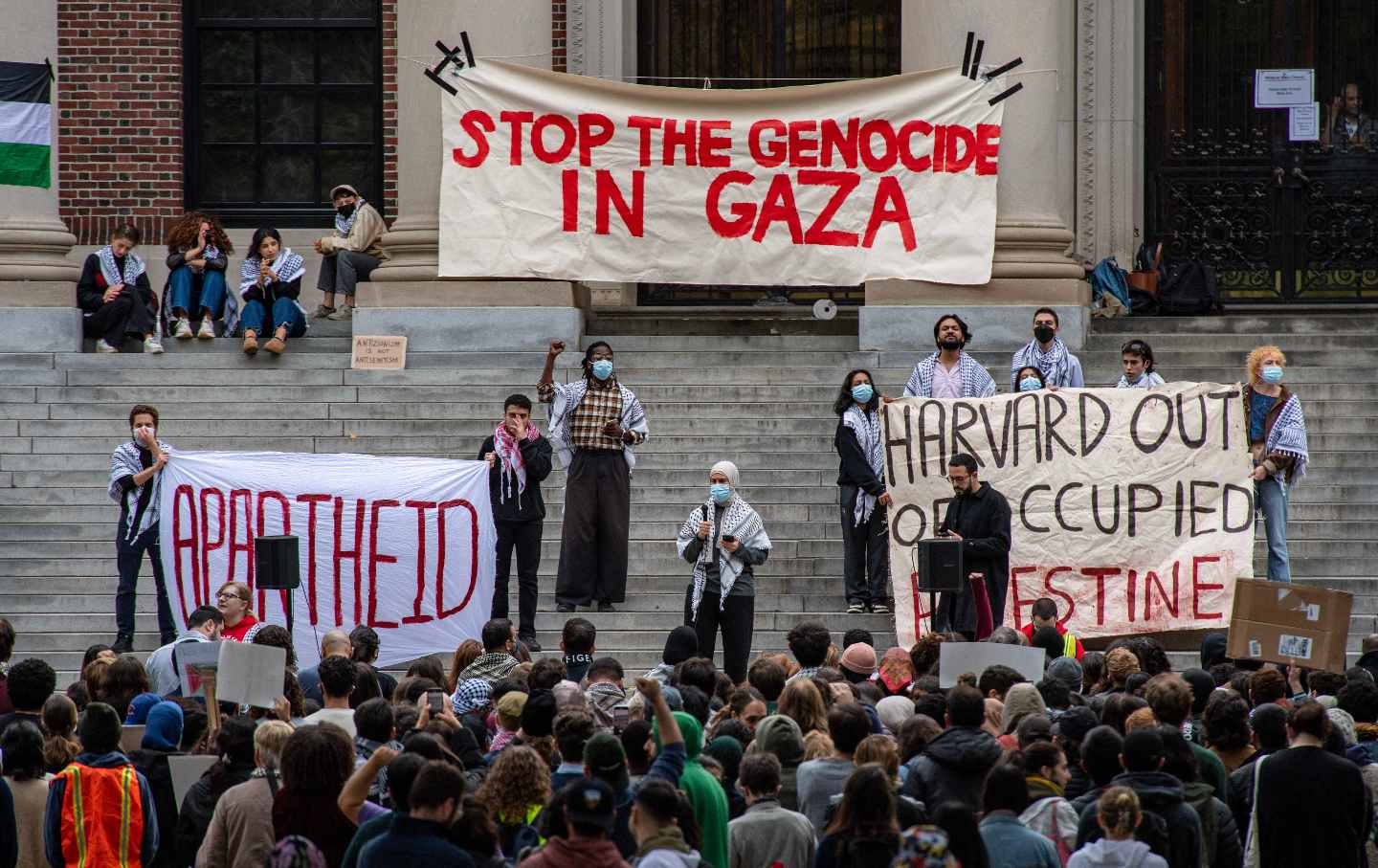 Harvard Palestinian Activists 