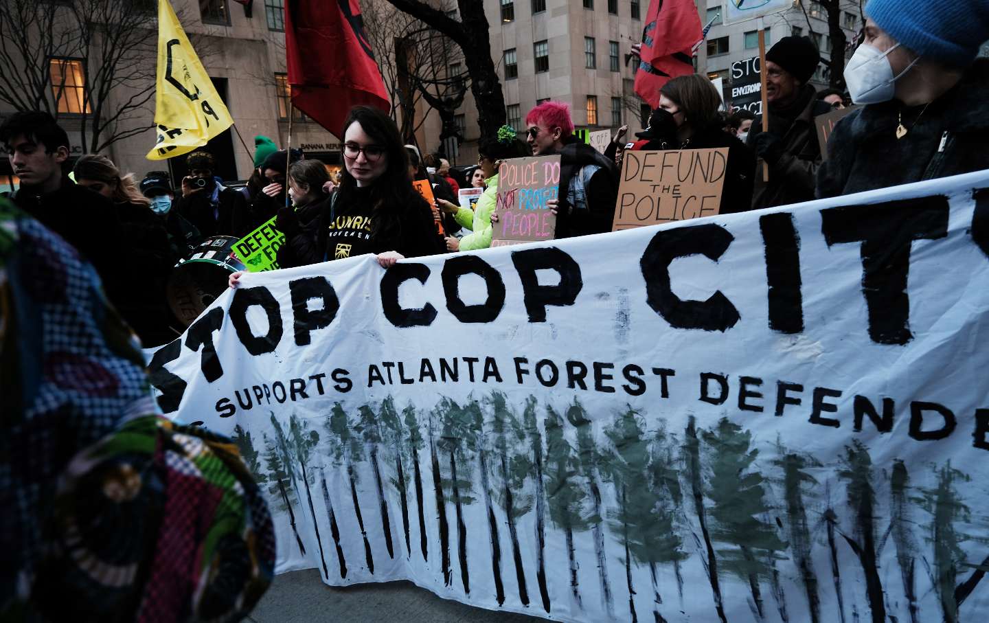 Stop Cop City Protest