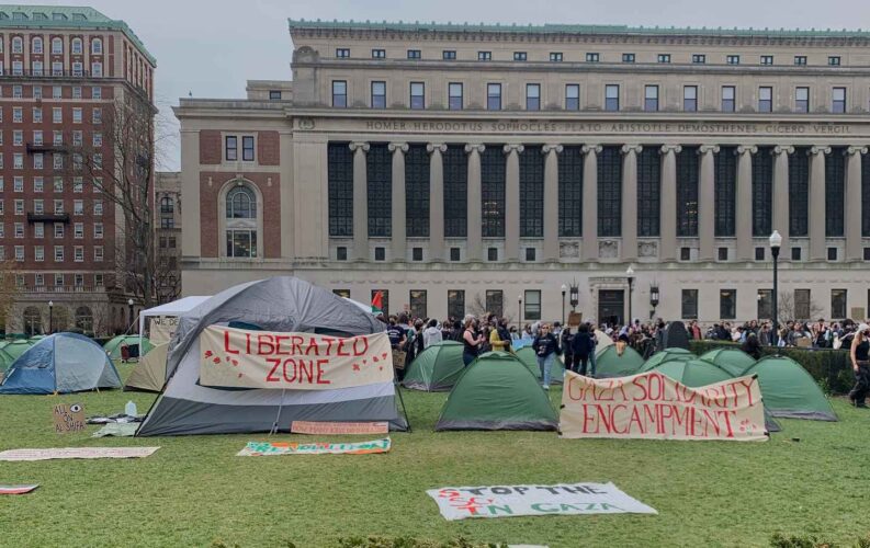 Inside the Gaza Solidarity Encampment at Columbia University | The Nation