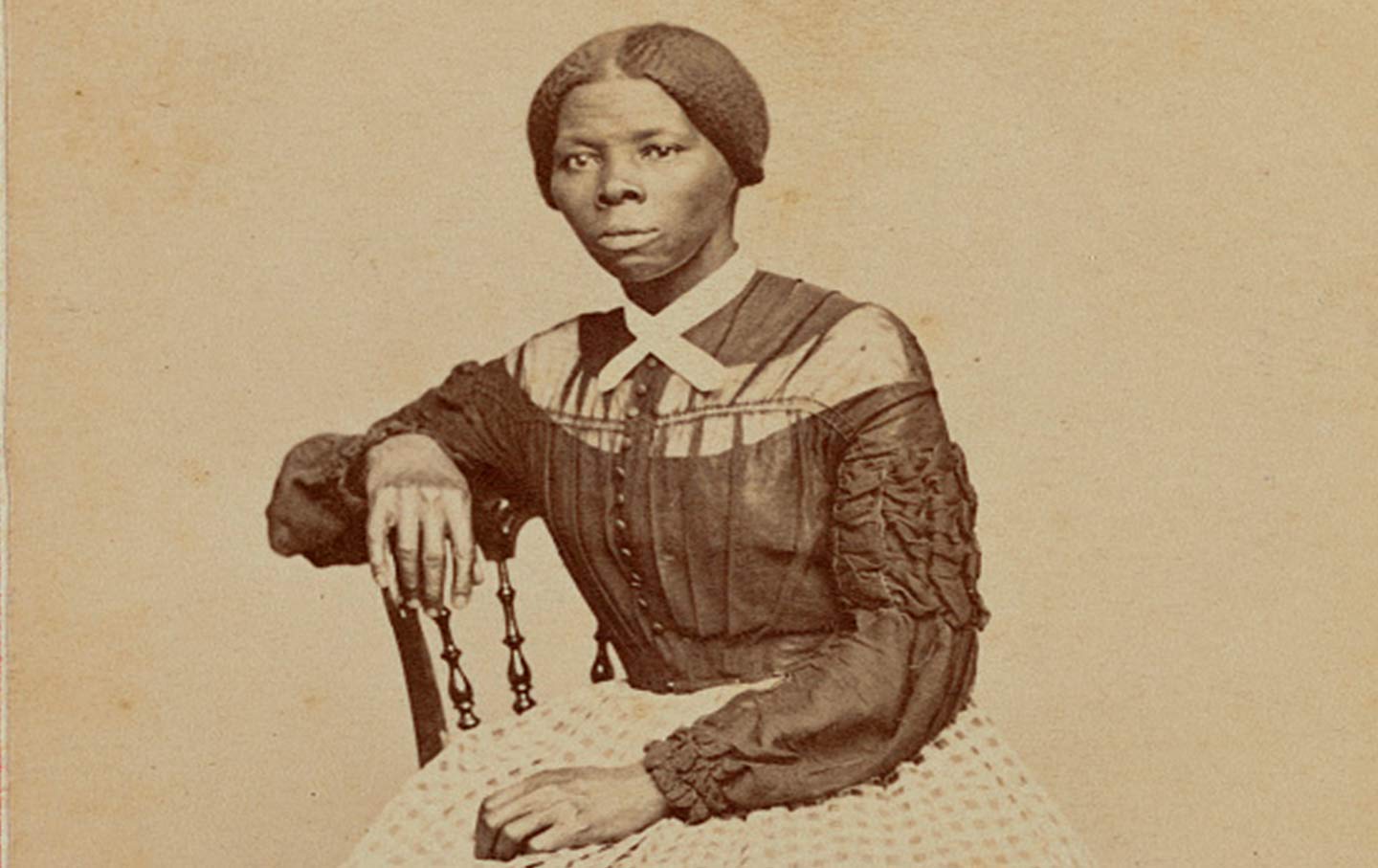 Harriet Tubman in 1868 or 1869.