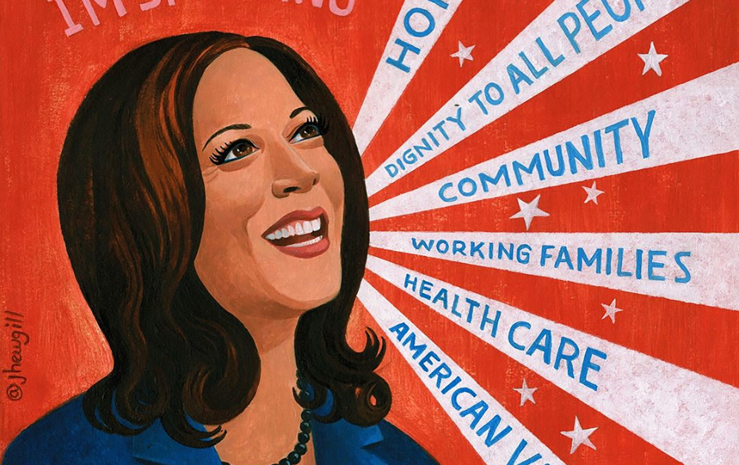 Kamala Steps Up…