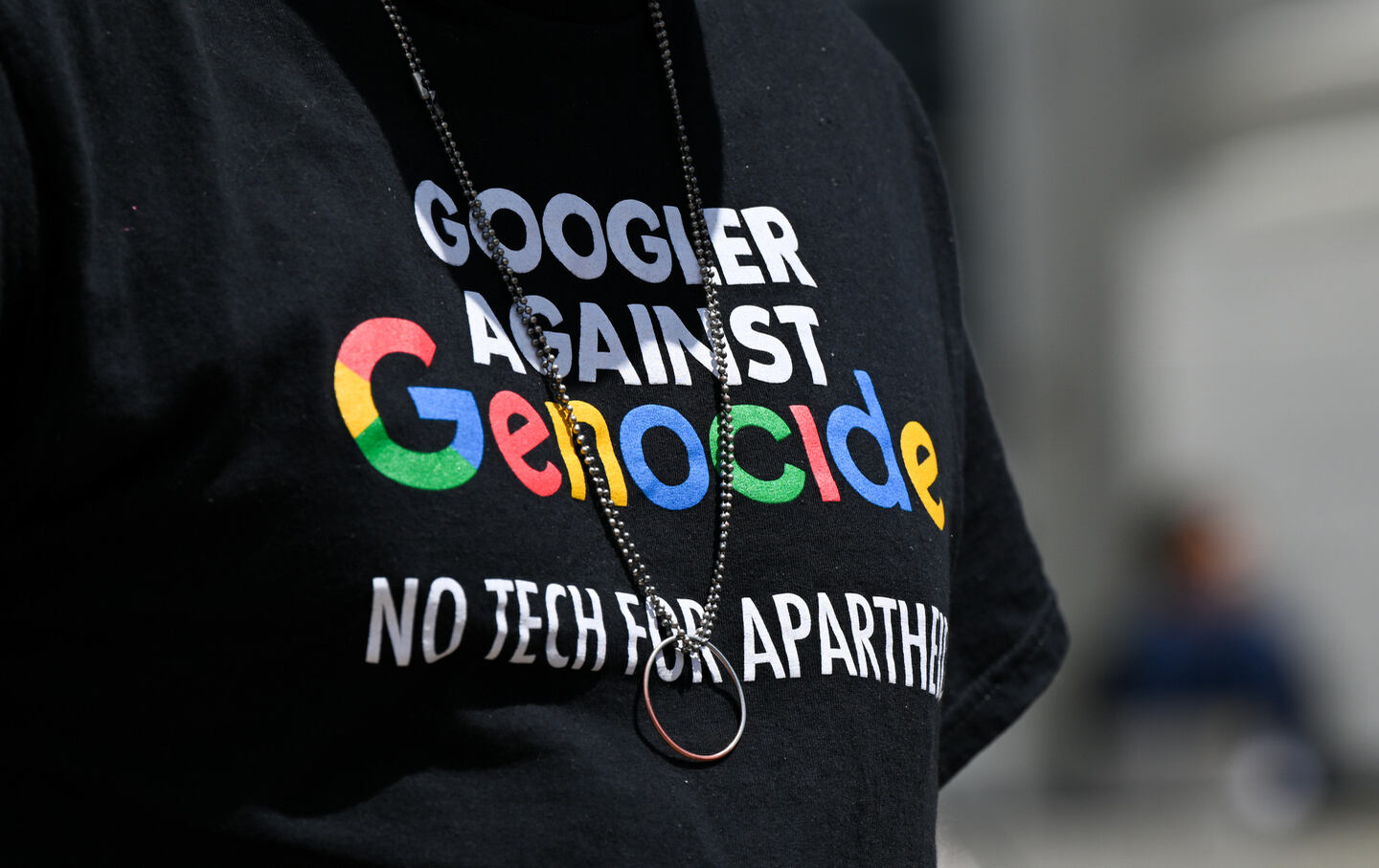 Former Google employees speak about Google’s Project Nimbus as pro-Palestinian UC Berkeley students set up an encampment at Sproul Hall to demand an end to the Gaza war.