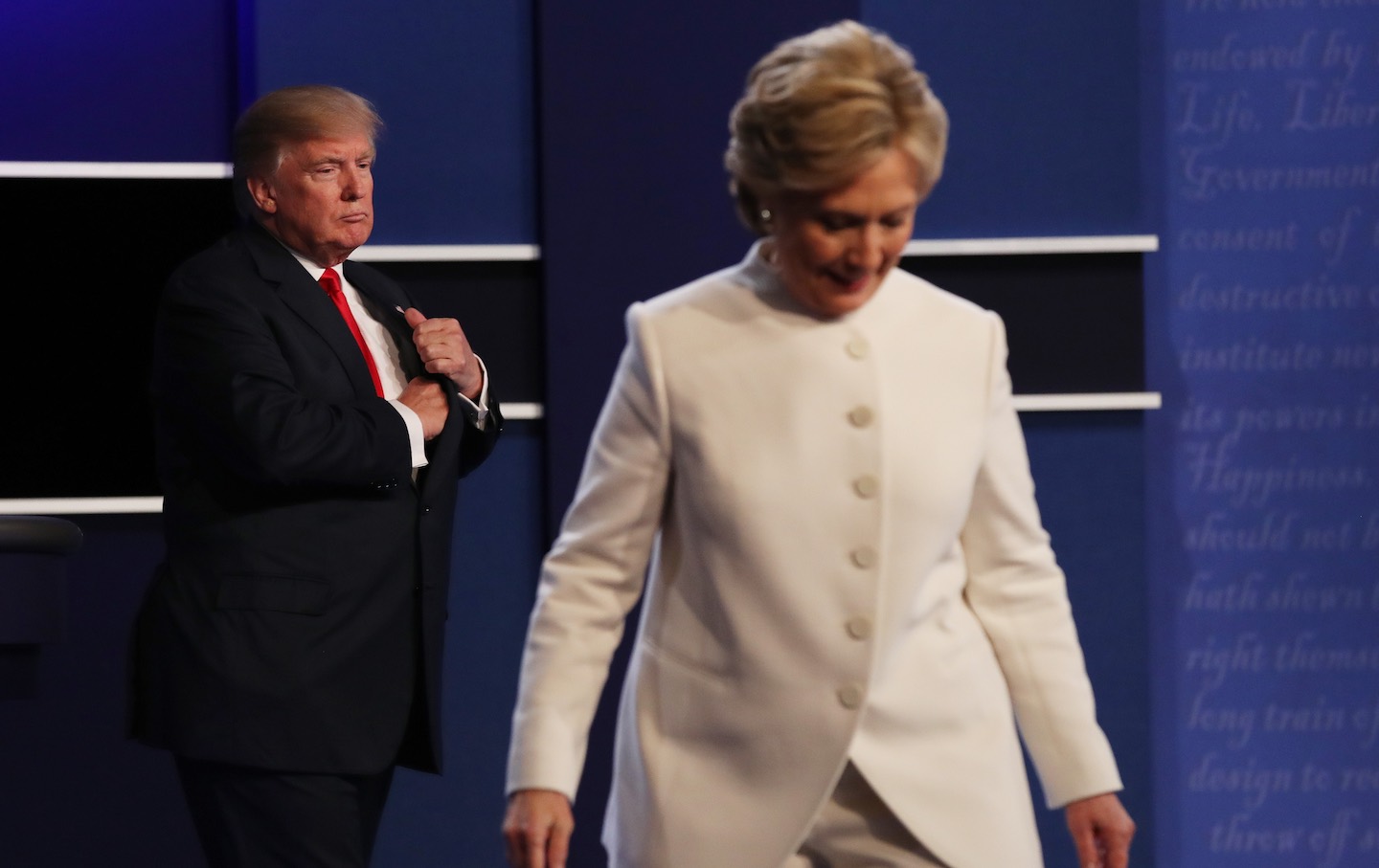 Trump Hillary debate