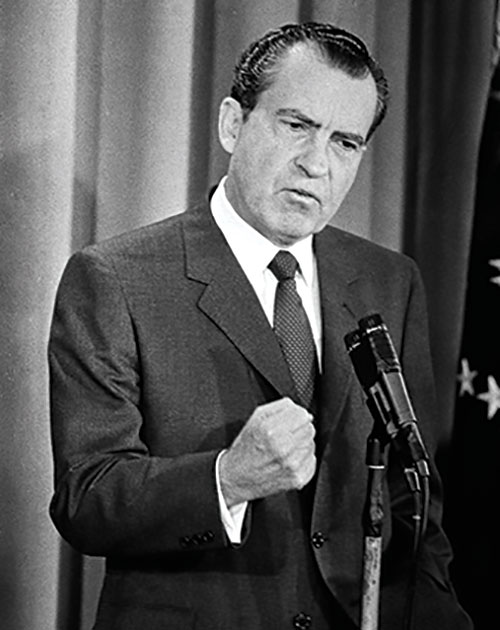 The Nixon administration oversaw an increase in probation caseloads during the War on Drugs.