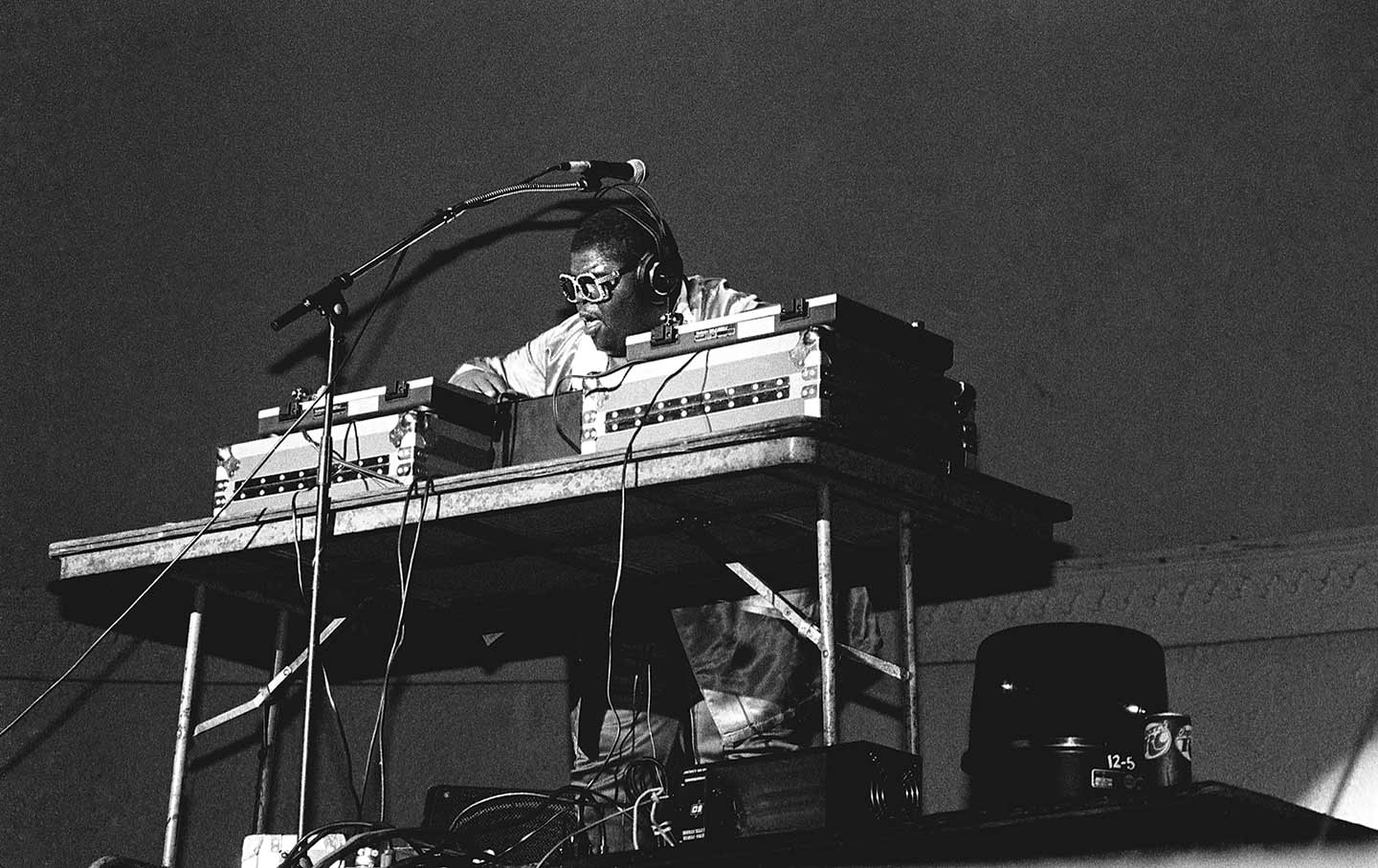 Buffy (Darren Robinson) of the Fat Boys in Chicago, 1985.