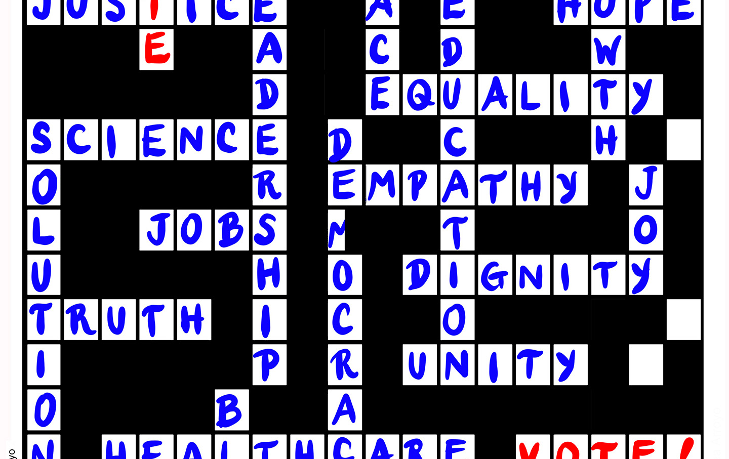 Democracy Crossword