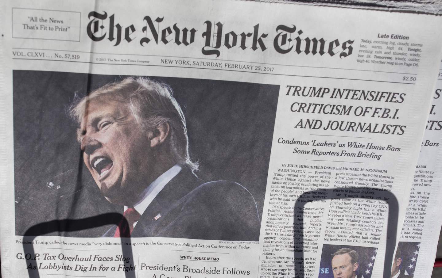 Donald Trump New York Times