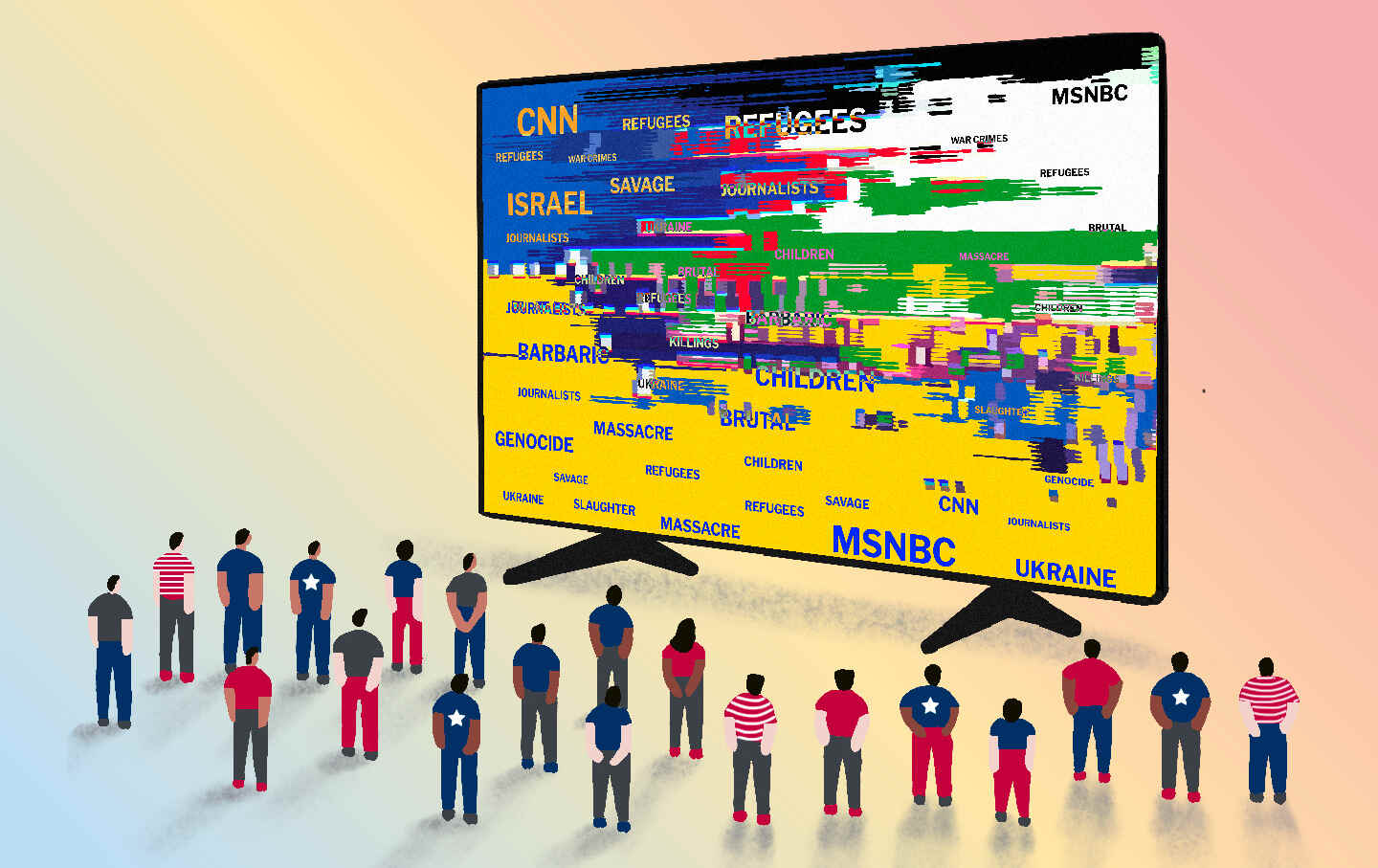 Eine Studie enthüllt die eklatante Doppelmoral von CNN und MSNBC in Gaza