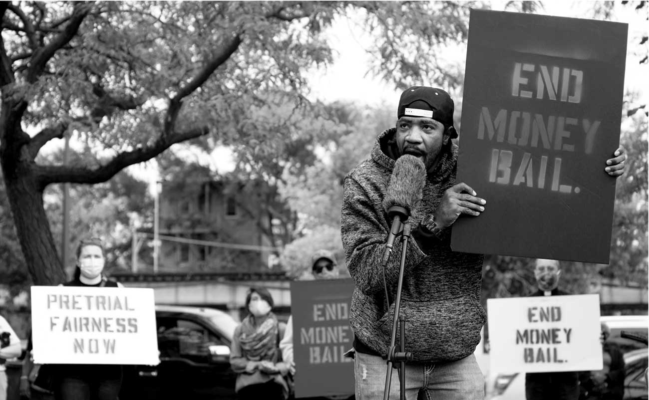 The Coalition to End Money Bond allied with a wide range of community groups, leading to hundreds of people coming to the state capitol to lobby for the Pretrial Fairness Act when it was introduced.