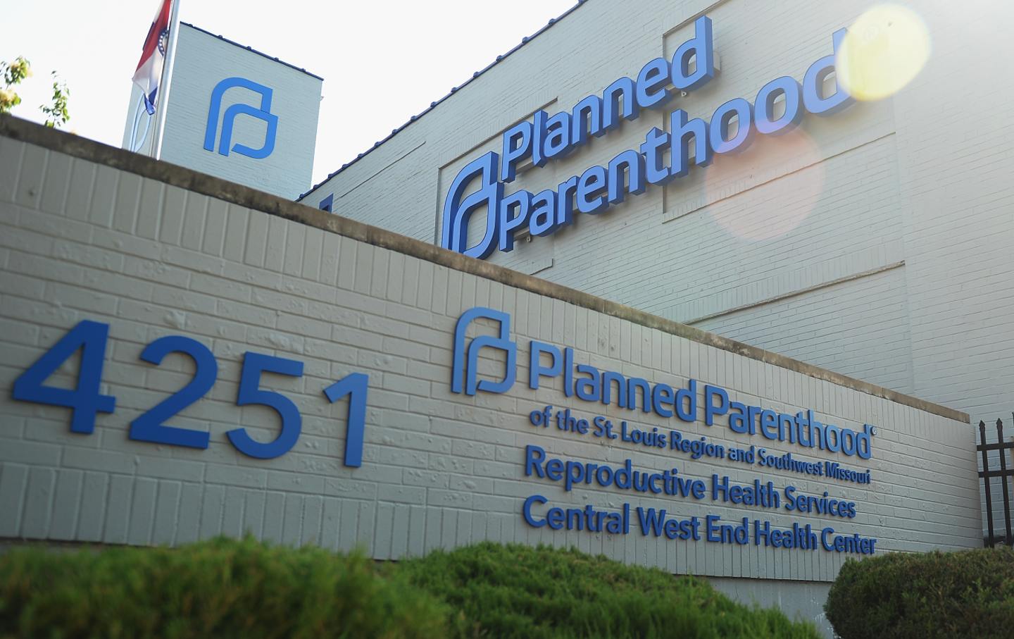 Exterior of Family Planning Reproductive Health Services Center in St. Louis, Missouri