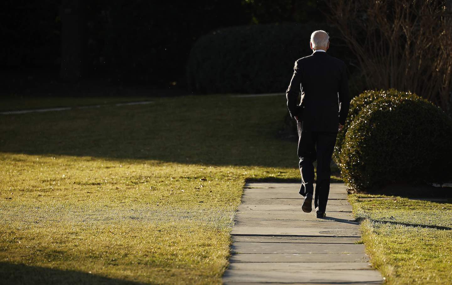 President Biden Returns To The White House After Speaking In Baltimore