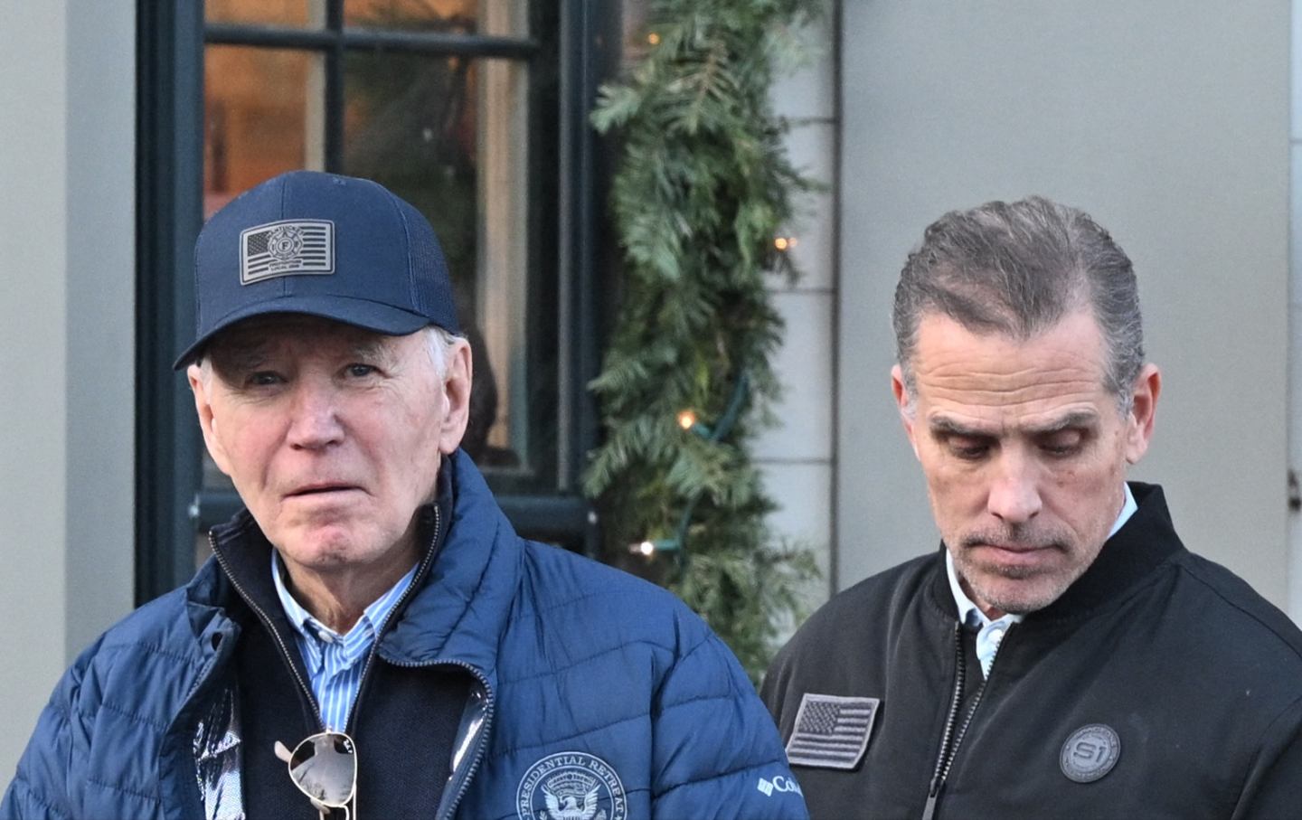 President Joe Biden leaves Nantucket Bookworks with his son Hunter Biden, grandson Beau and daughter-in-law Melissa Cohen Biden in Nantucket, Massachusetts on November 29, 2024.