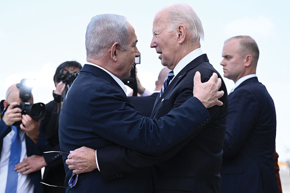 Biden’s bear hug with Netanyahu after the October 7 attacks was an emotional gesture that becane a policy straitjacket.