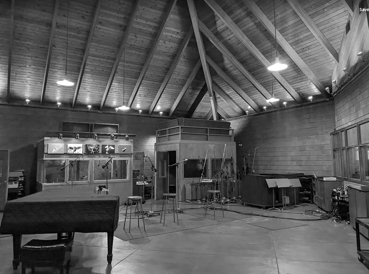 Blue Note engineer Rudy Van Gelder’s recording studio in Englewood Cliffs, New Jersey.