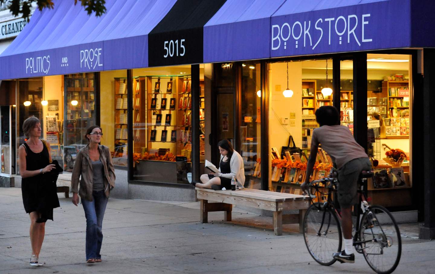 Politics and Prose bookstore.