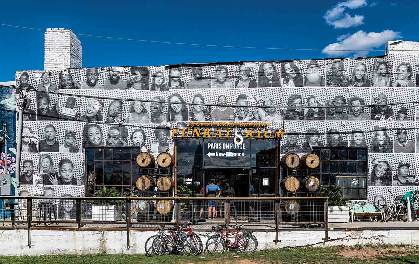 A restaurant on Atlanta’s BeltLine trail.