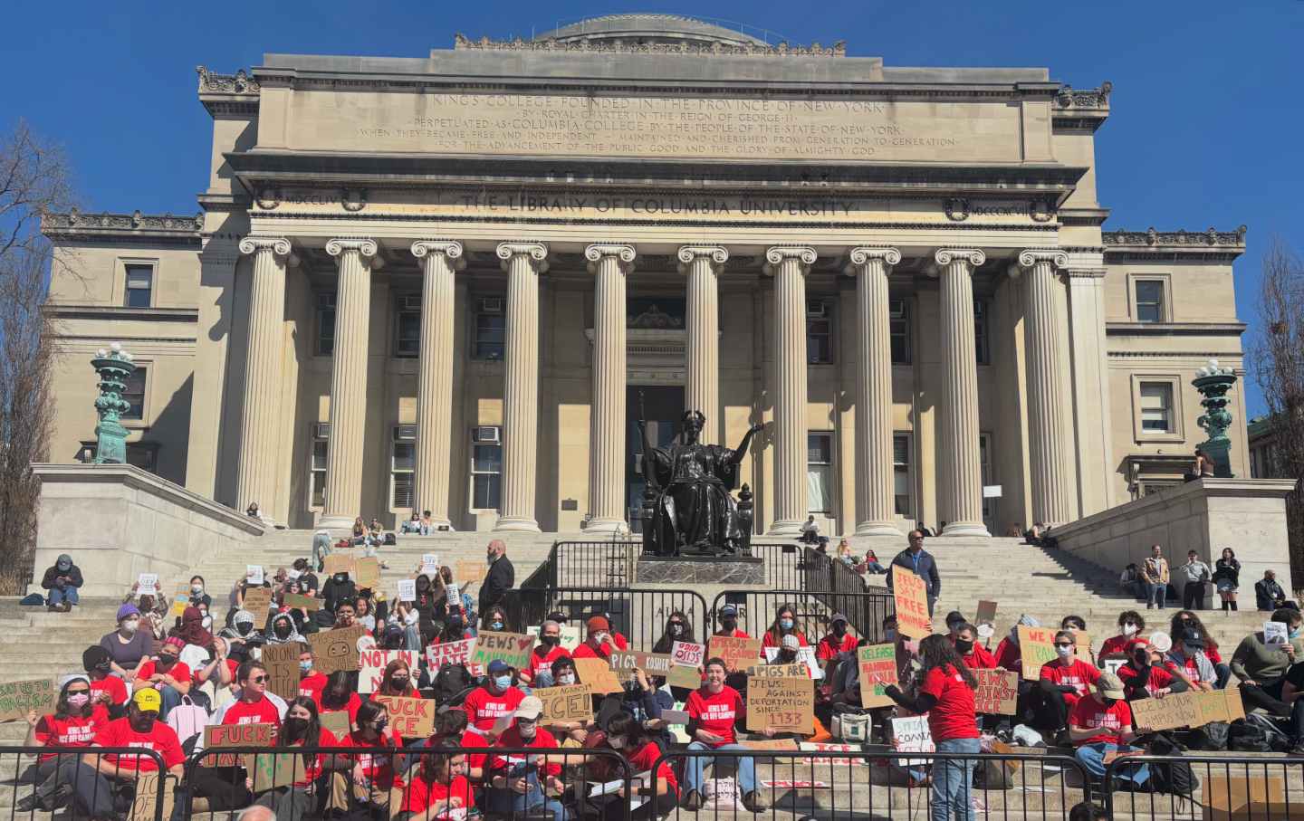 Columbia University Mahmoud Khalil Protest