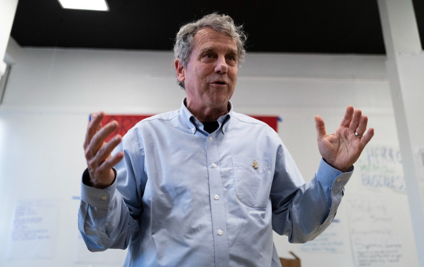 Sherrod Brown: Three decades of talking about the dignity of work wasn’t enough to save him.